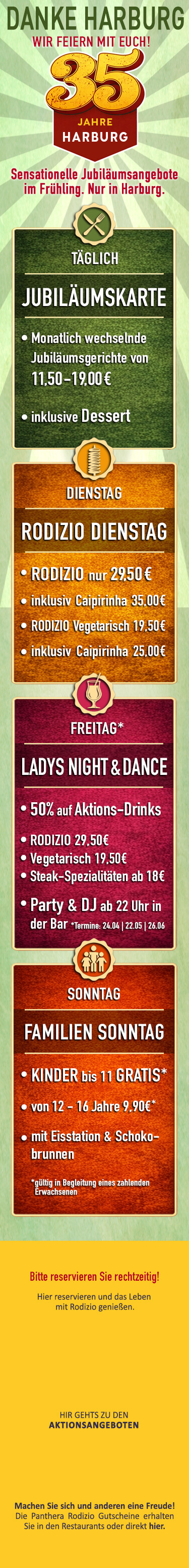 35 Jahre Panthera Rodizio Harburg